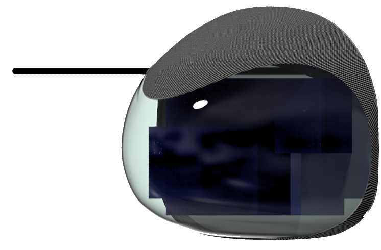 Cockpit of the VTOL cargo drone